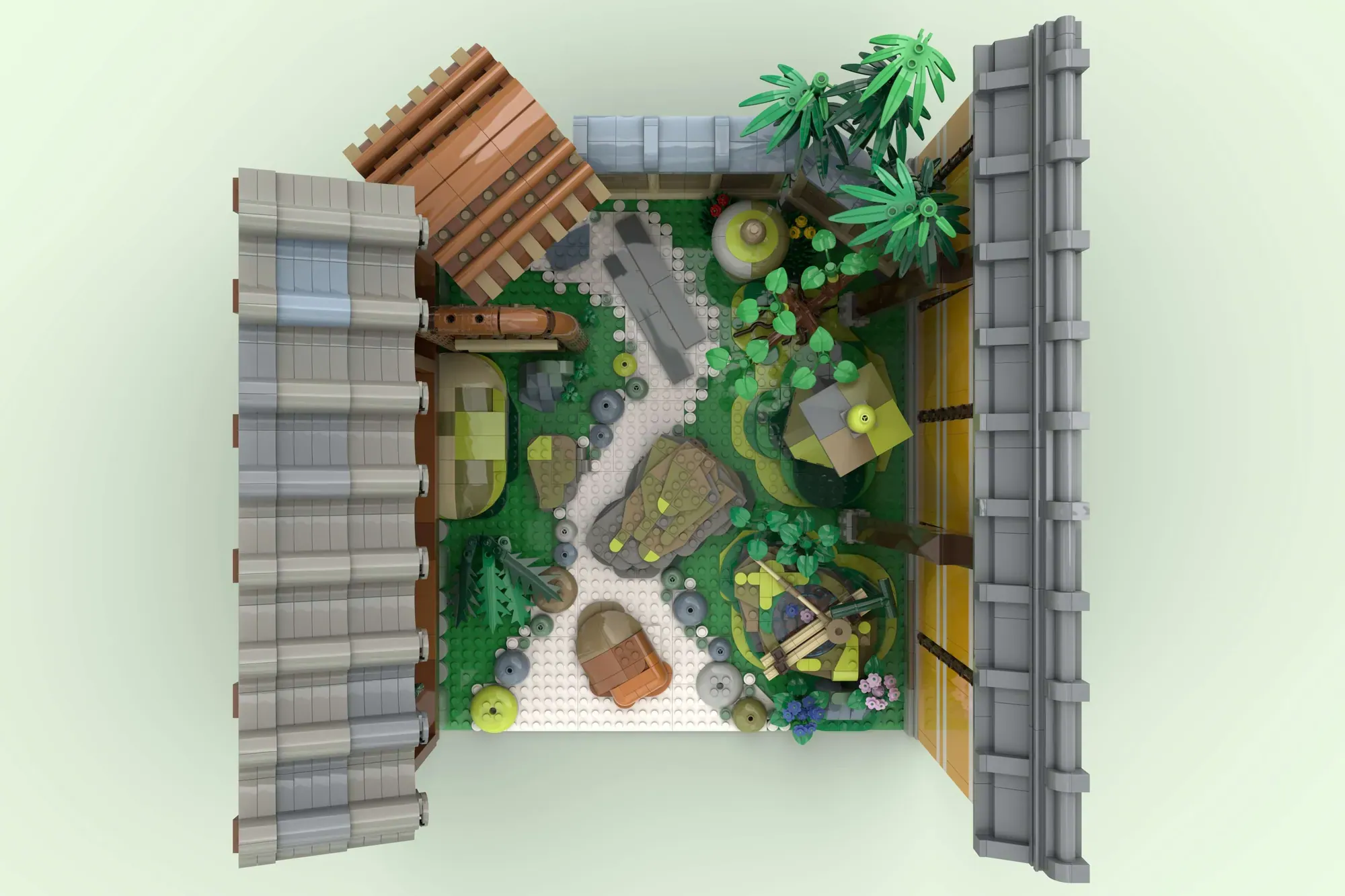 ラヴジョイの庭 Japanese Courtyard Garden 坪庭 | LEGO® Ideas