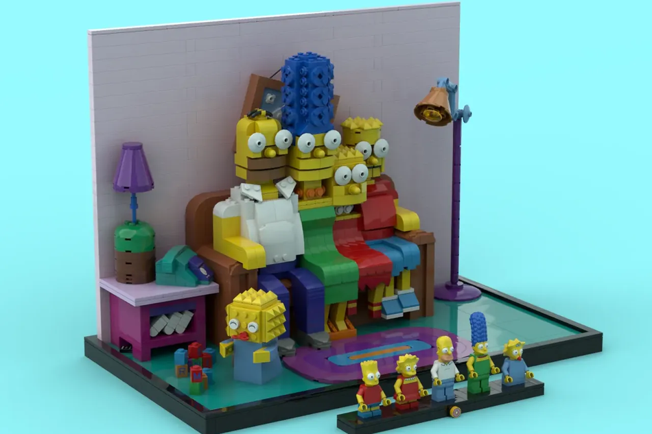 LEGO IDEAS - The Simpsons Couch Gag