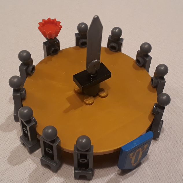 Lego hot sale round table