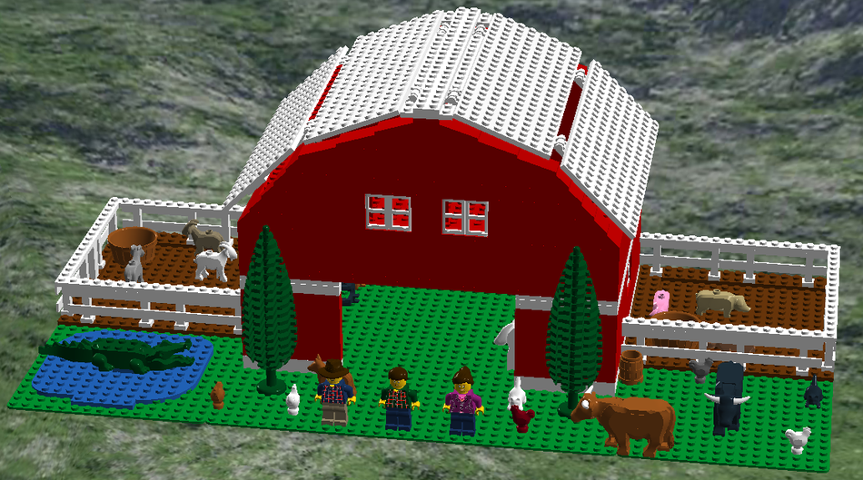 lego farm ideas