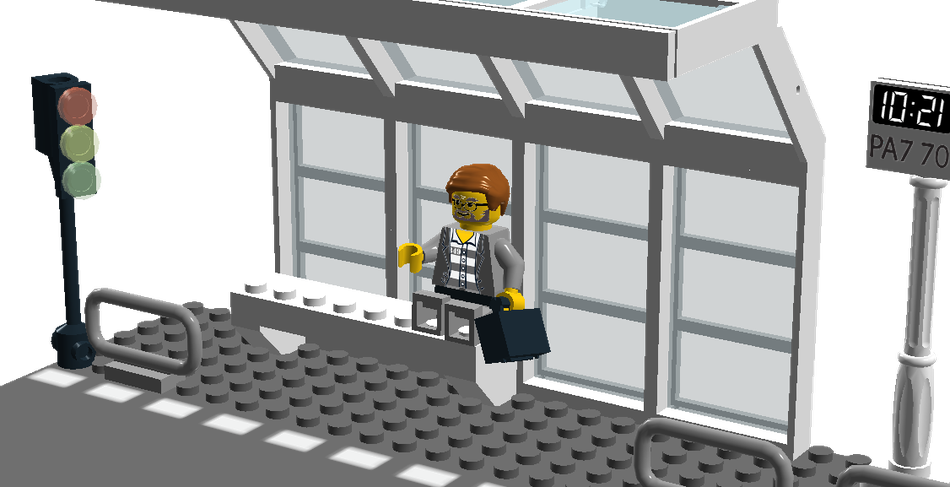 Lego cheap bus stop