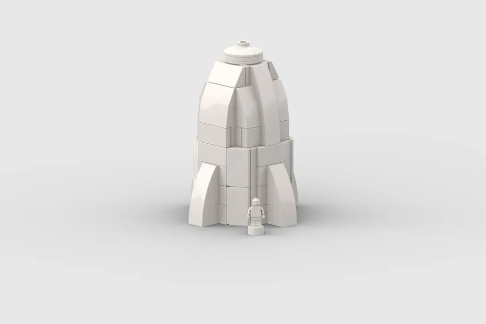 Lego best sale spacex dragon