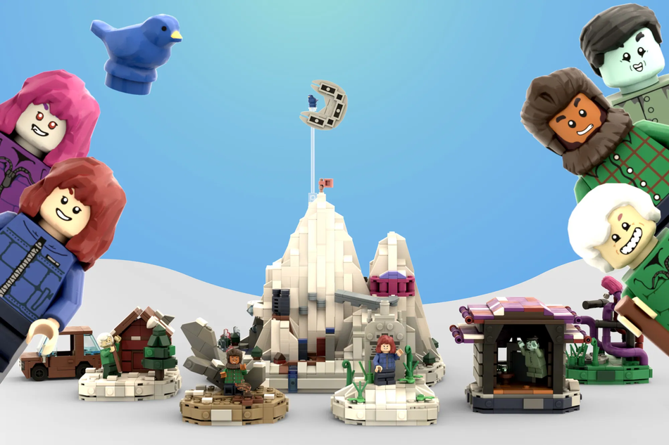 Mountain best sale lego set