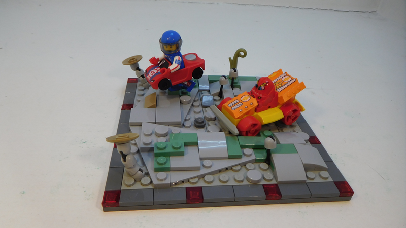 lego rocket racer minifigure