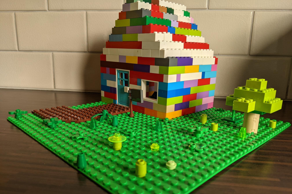 House out of lego sale