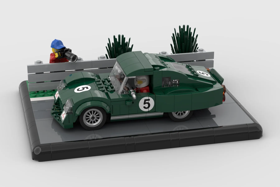 Lego best sale car race