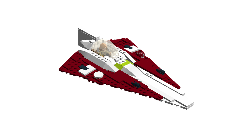 Lego star wars online jedi interceptor obi wan