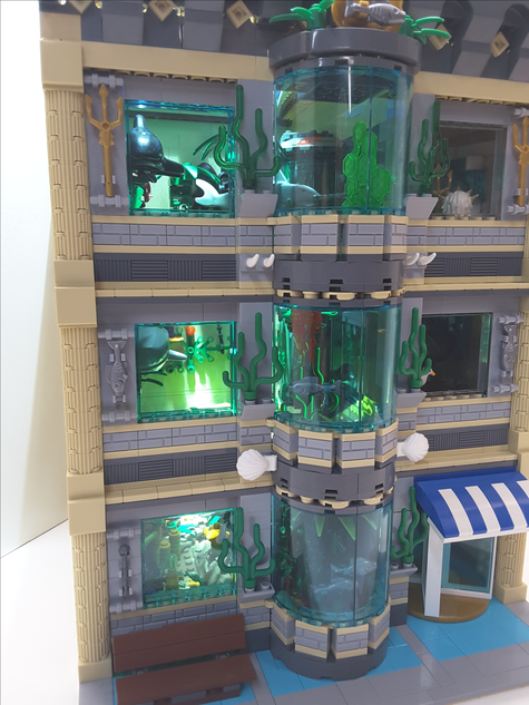 Lego aquarium hot sale