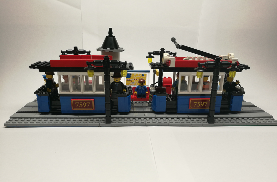 Lego city tram sales set