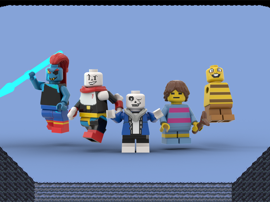 undertale lego ideas