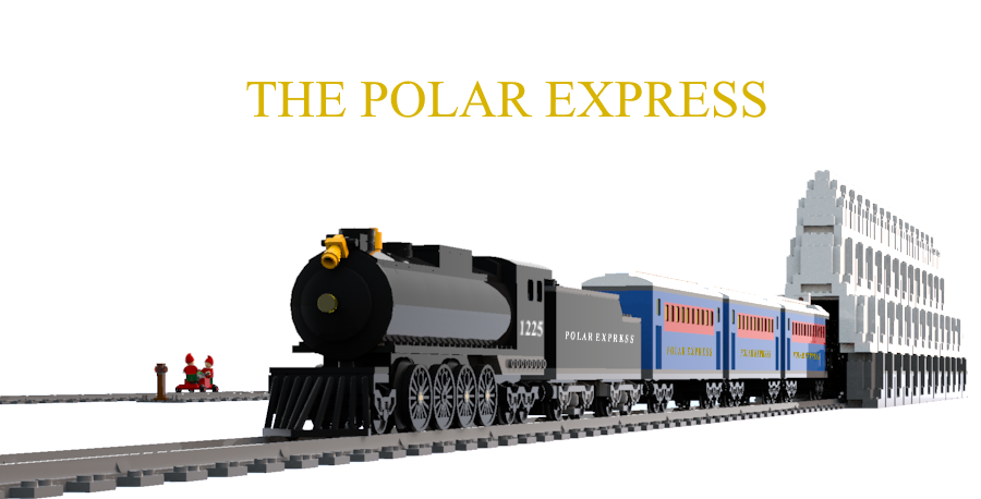 This Fan-Made LEGO Ideas Polar Express Train Is Here To Take You