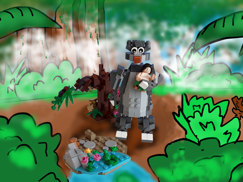 Lego mowgli outlet