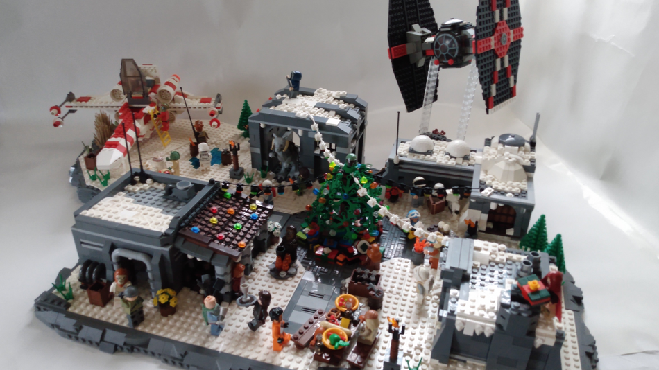 Lego star wars discount village