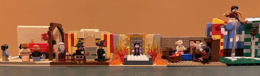 LEGO IDEAS - Celebrate 20 years of magic with LEGO Harry Potter™! -  Hogwarts Icons: Nimbus 2000