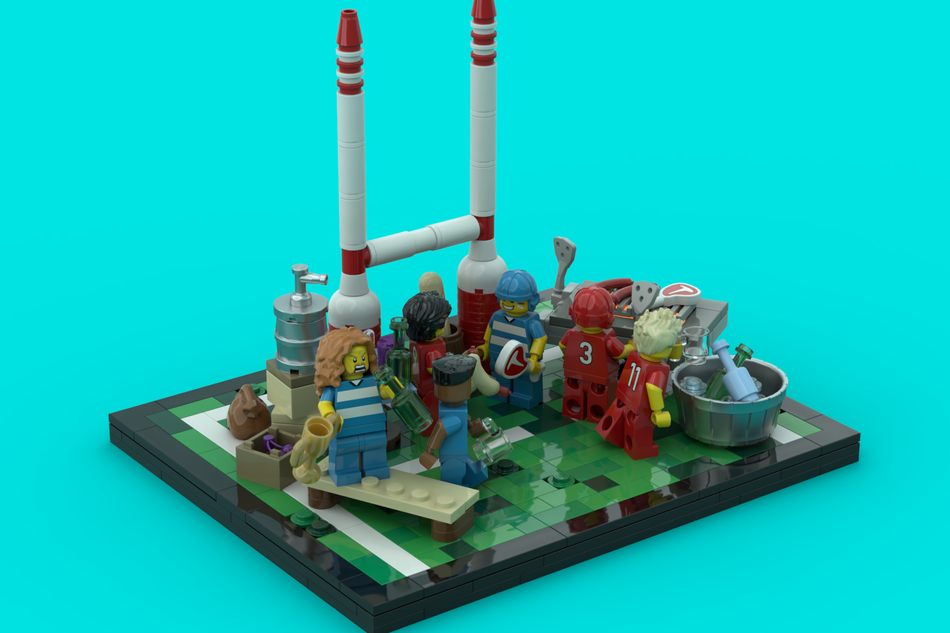 Rugby lego set new arrivals