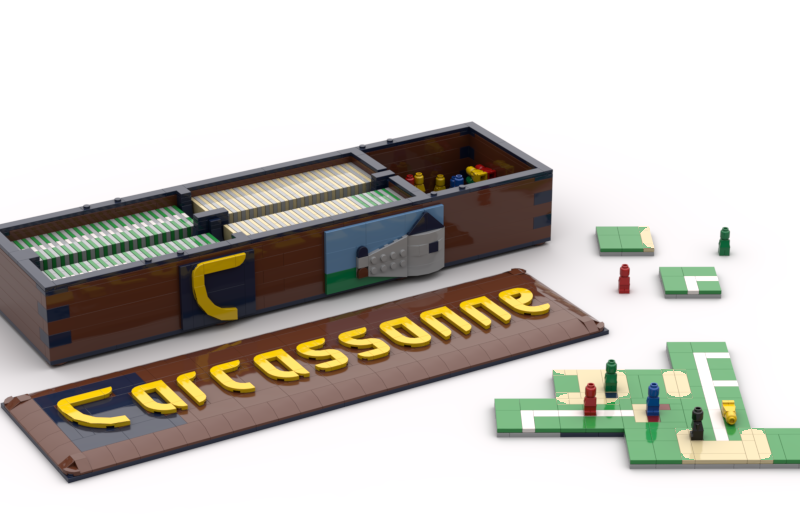 LEGO IDEAS - Carcassonne - Board