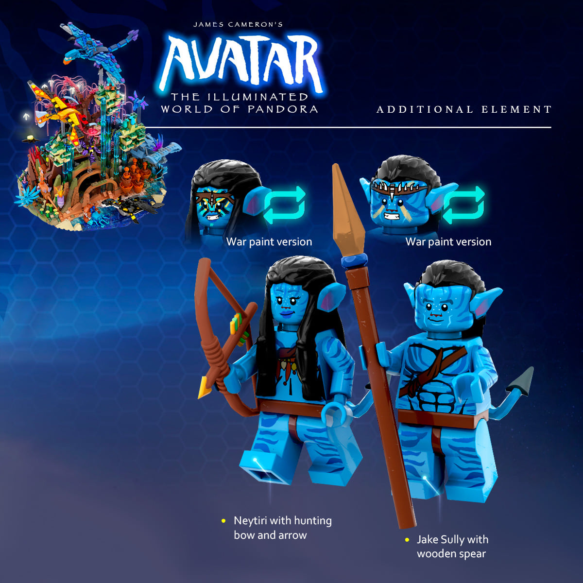 LEGO IDEAS Avatar The Illuminated World of Pandora