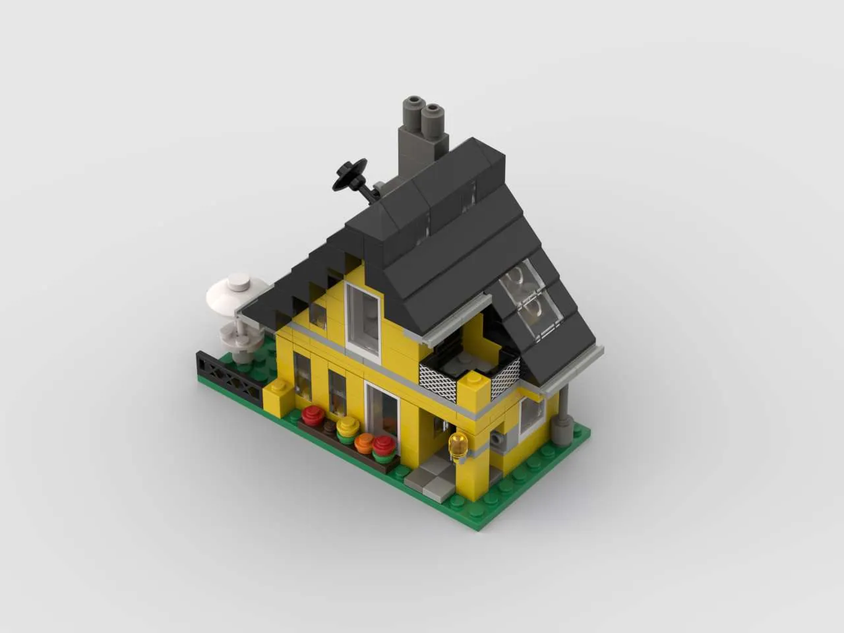 Micro lego 2024 house