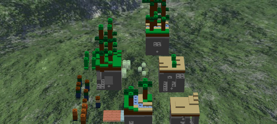 LEGO villagers! Minecraft Texture Pack