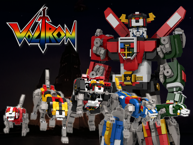 Voltron best sale lego review