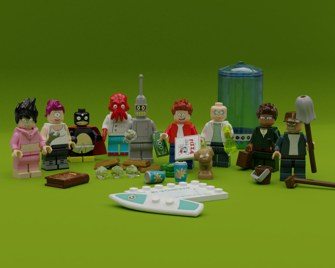 Lego futurama new arrivals