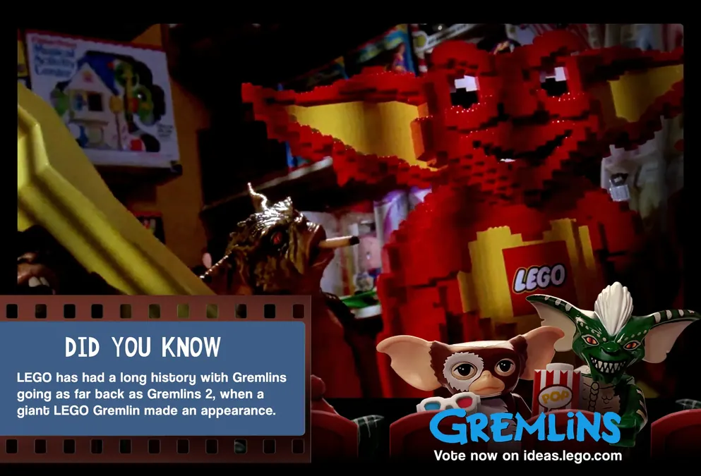 Llavero Lego Gremlin. – Original OOPS