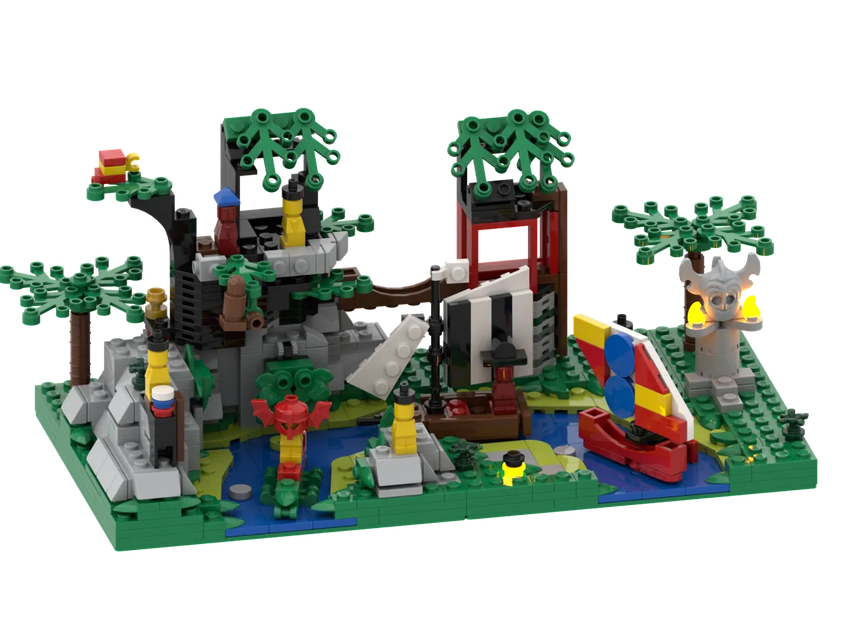 LEGO IDEAS - 90th Anniversary: Micro-Scale Celebrations! - Enchanted Island