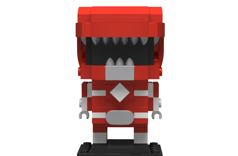 LEGO IDEAS Brickheadz Red Power Ranger