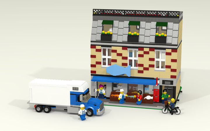 lego fish market