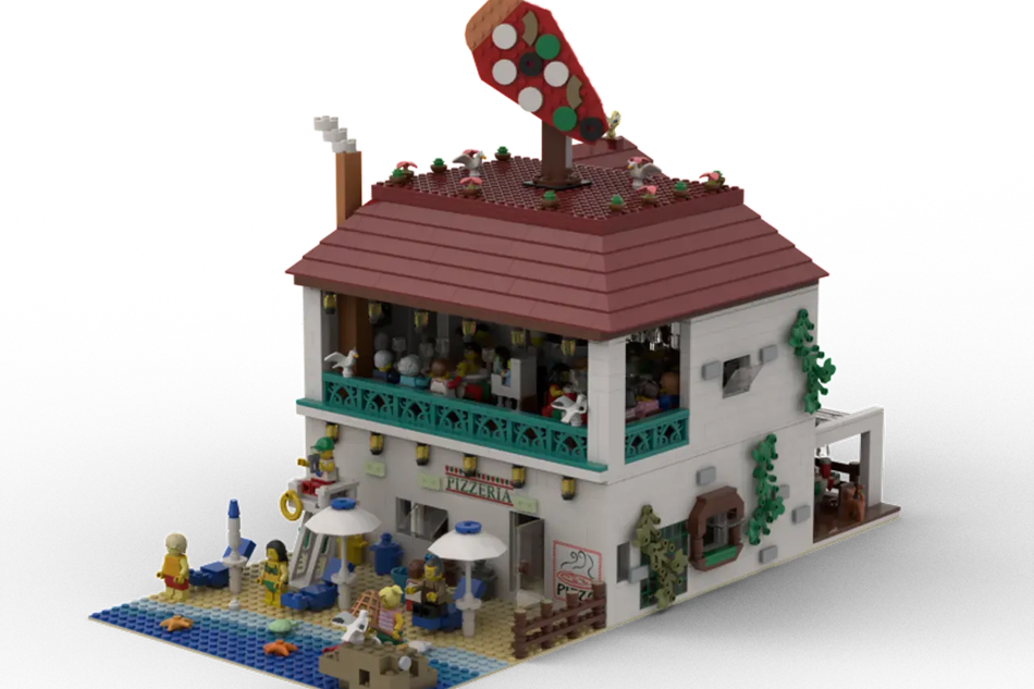 Pizzeria best sale de lego