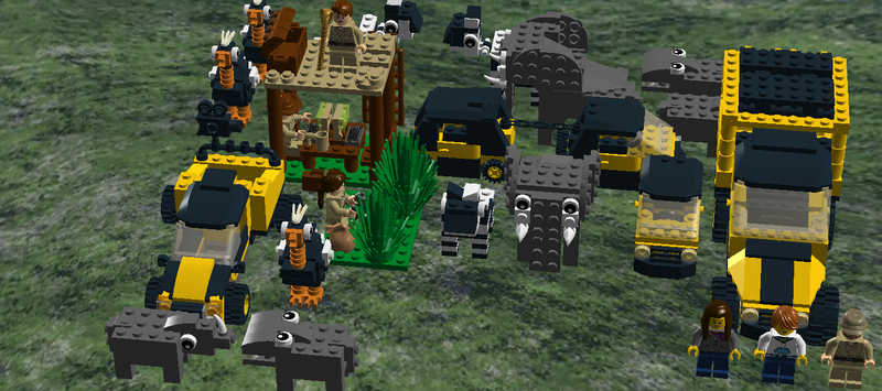 lego safari animals