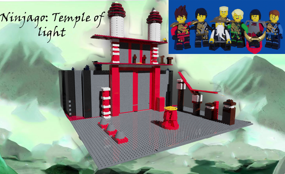 Temple of light ninjago best sale lego set