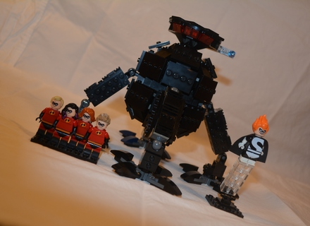 lego incredibles pixar builds