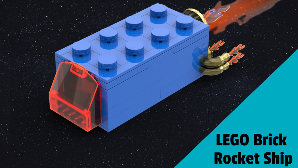 Build a lego discount rocket