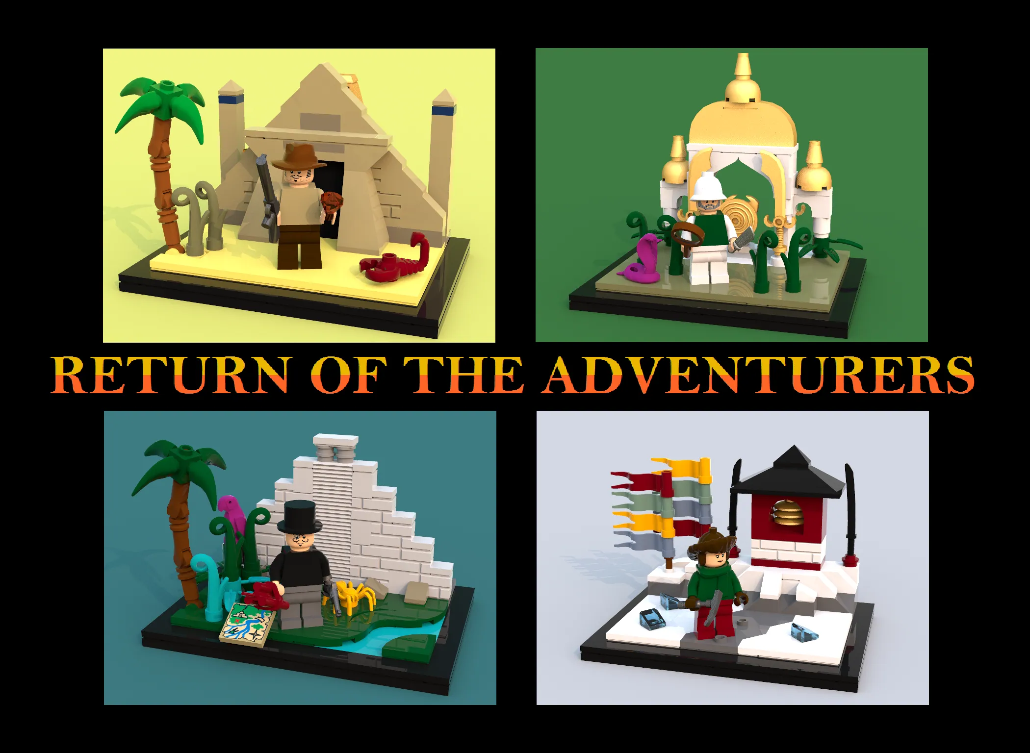 Return of the Adventurers | LEGO® Ideas
