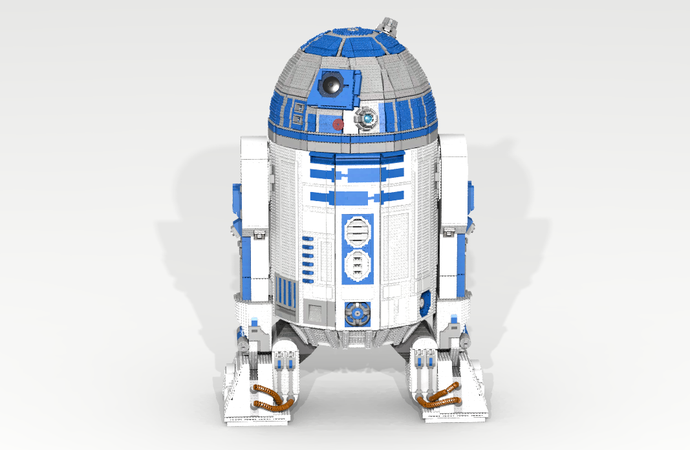 life size r2d2 lego