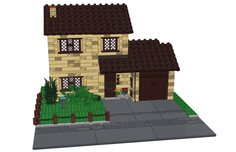 Lego numero 4 discount de privet drive