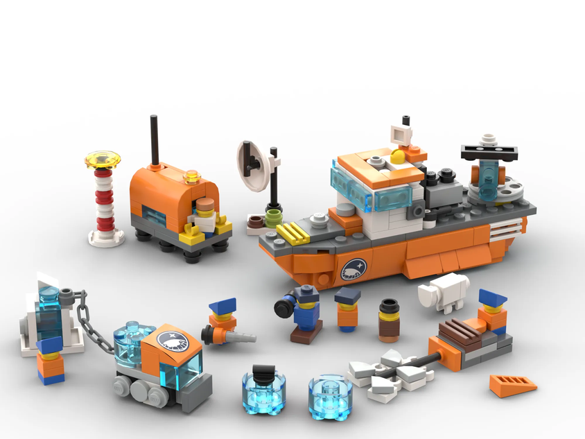 Lego best sale city icebreaker