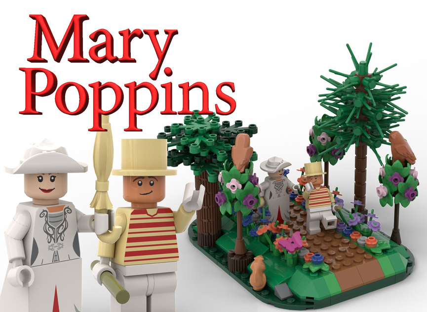 LEGO Mary Poppins By SunsetShimmerTrainZ1 On DeviantArt, 42% OFF