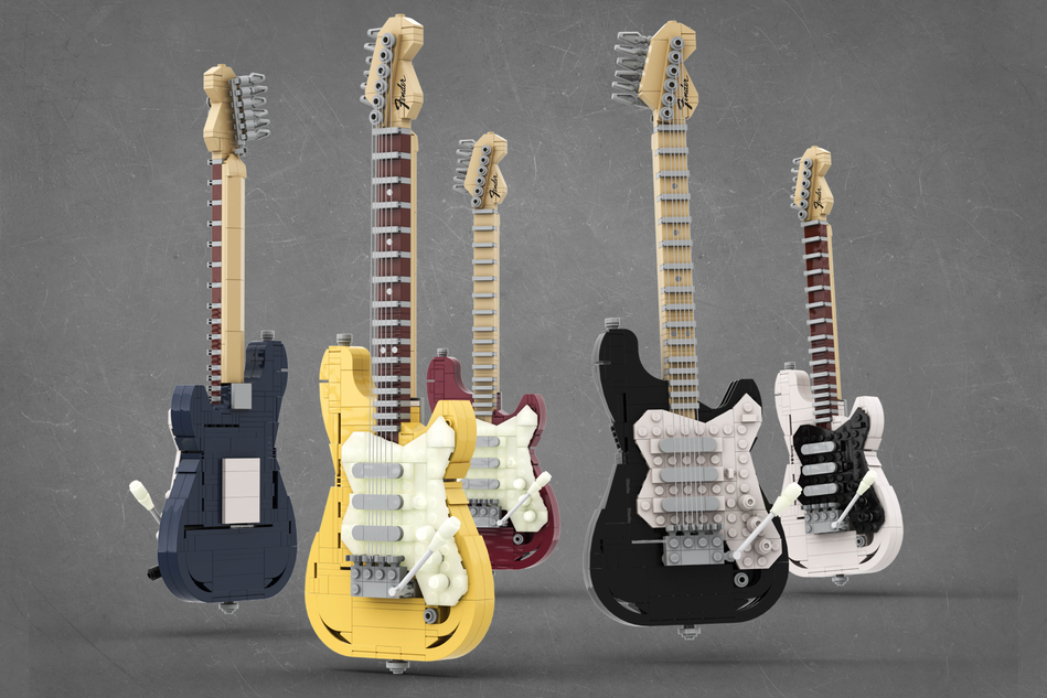 LEGO IDEAS - Music to our ears! - Legendary Stratocaster