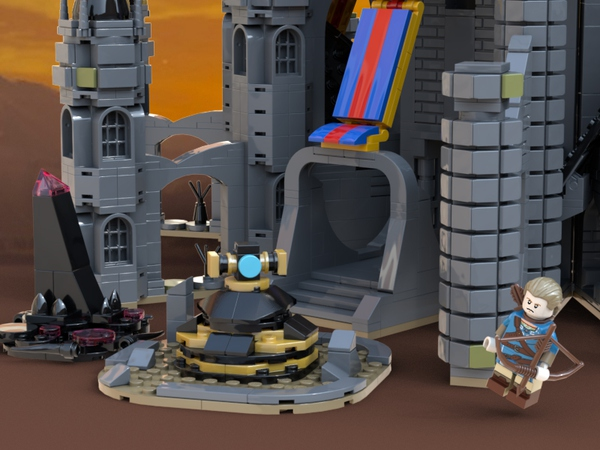 LEGO Ideas Hyrule Castle (The Legend of Zelda) Achieves 10,000 Supporters -  The Brick Fan