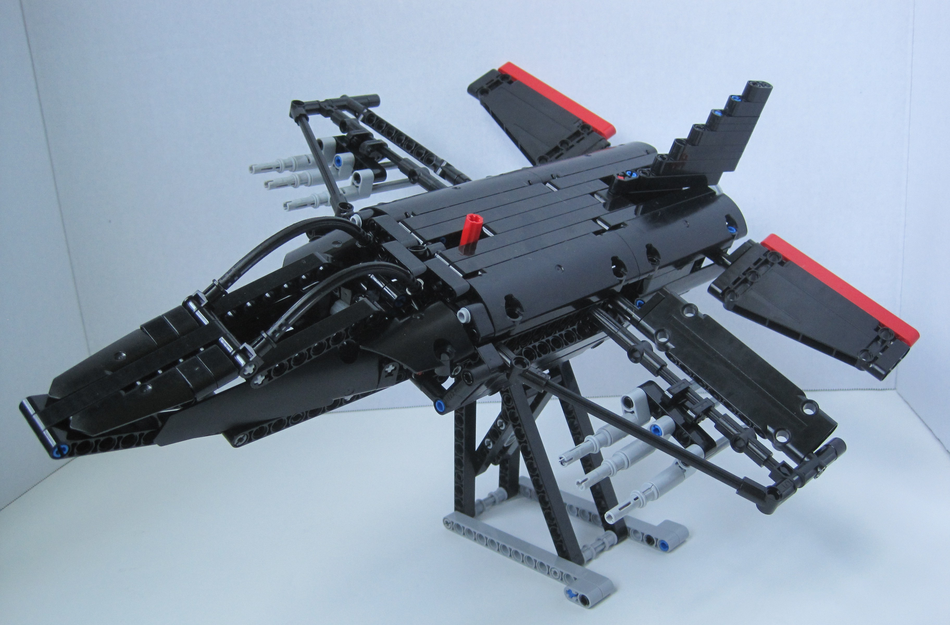 LEGO IDEAS Technic Fighter Jet With Flight Controls