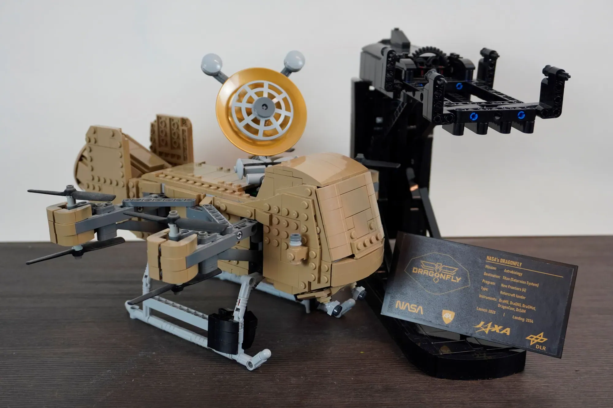NASA’s Dragonfly: Titan Rotorcraft | LEGO® Ideas