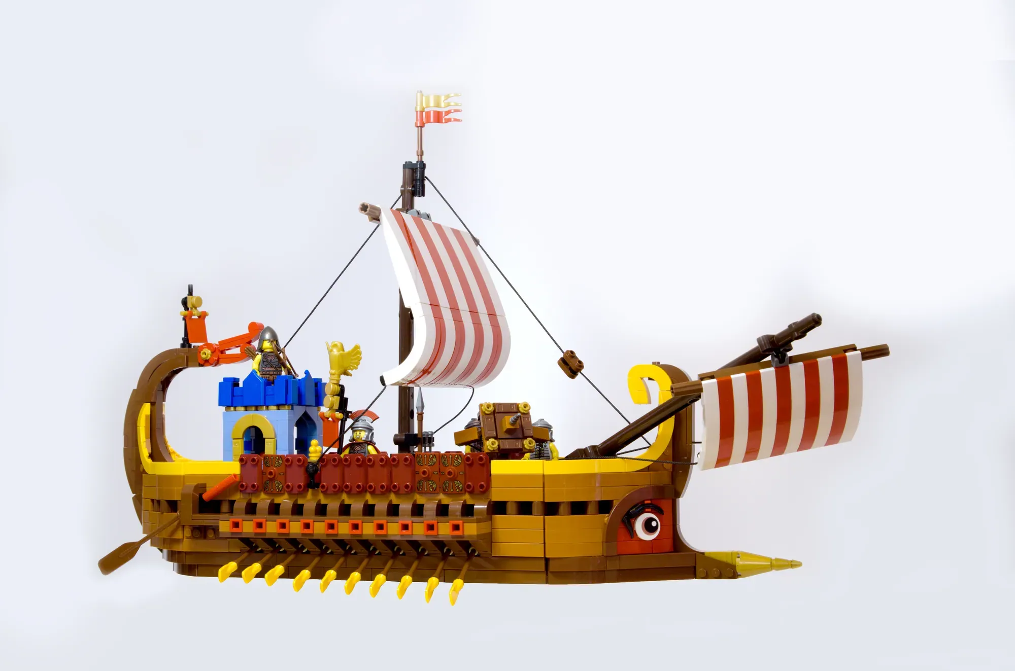 Roman Galley (With Rowing Function) | LEGO® Ideas