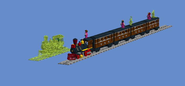 Lego 2024 ghost train