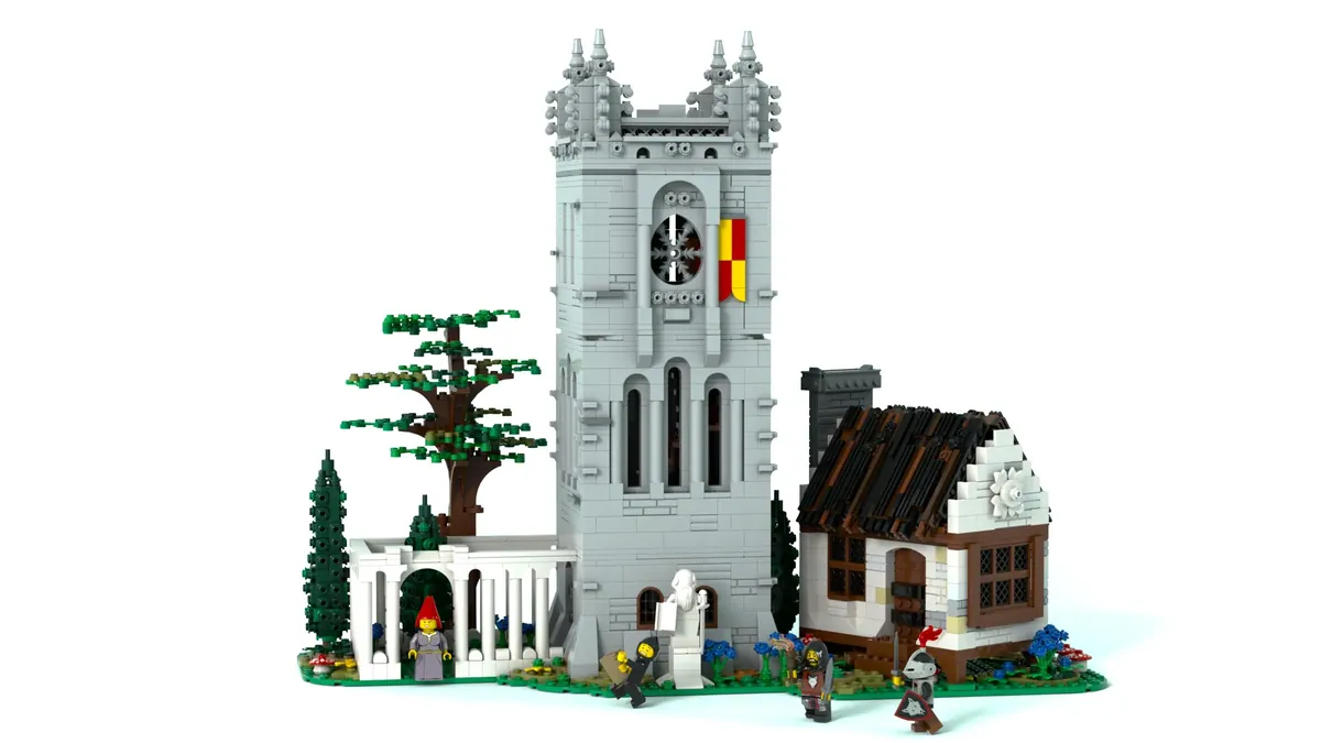 LEGO IDEAS - Medieval Houses - Carpenter and Bakery