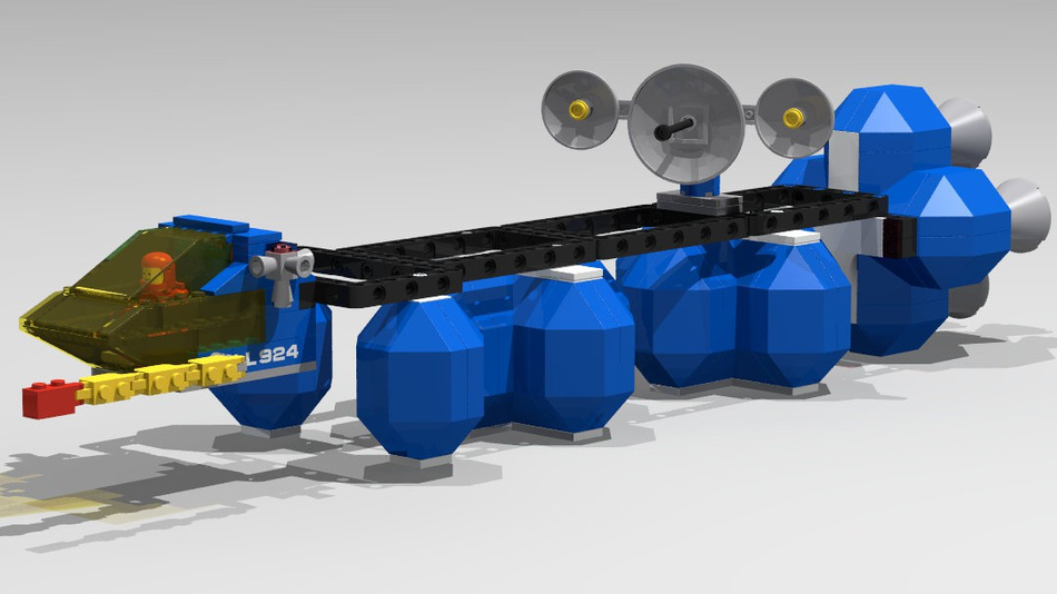 Lego sales cargo spaceship