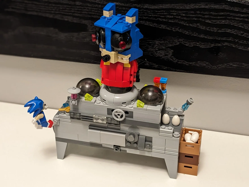 Combining Two LEGO Sonic IDEAS Sets 