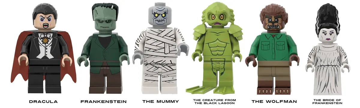 LEGO IDEAS Universal Monsters Classic Monster Collection