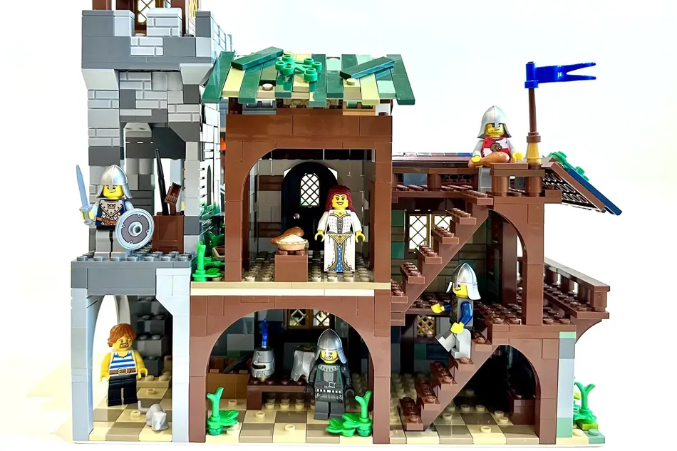 LEGO Ideas Medieval Tavern Achieves 10,000 Supporters - The Brick Fan